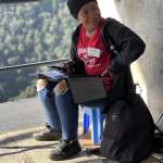 Face Adrenalin crew member working at the check in desk on Bloukrans Bridge