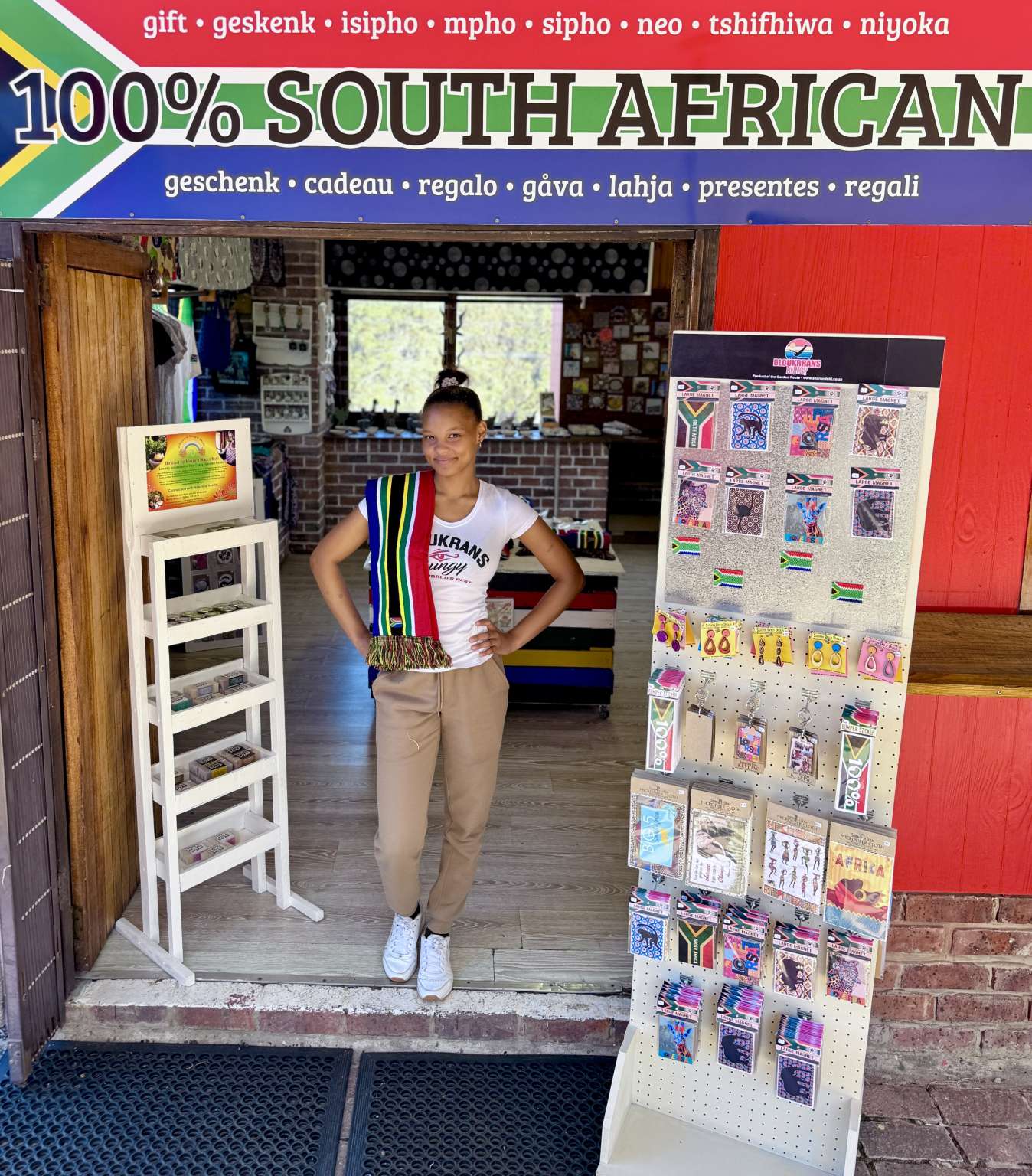The 100% South African gift shop at the Bloukrans Bridge site